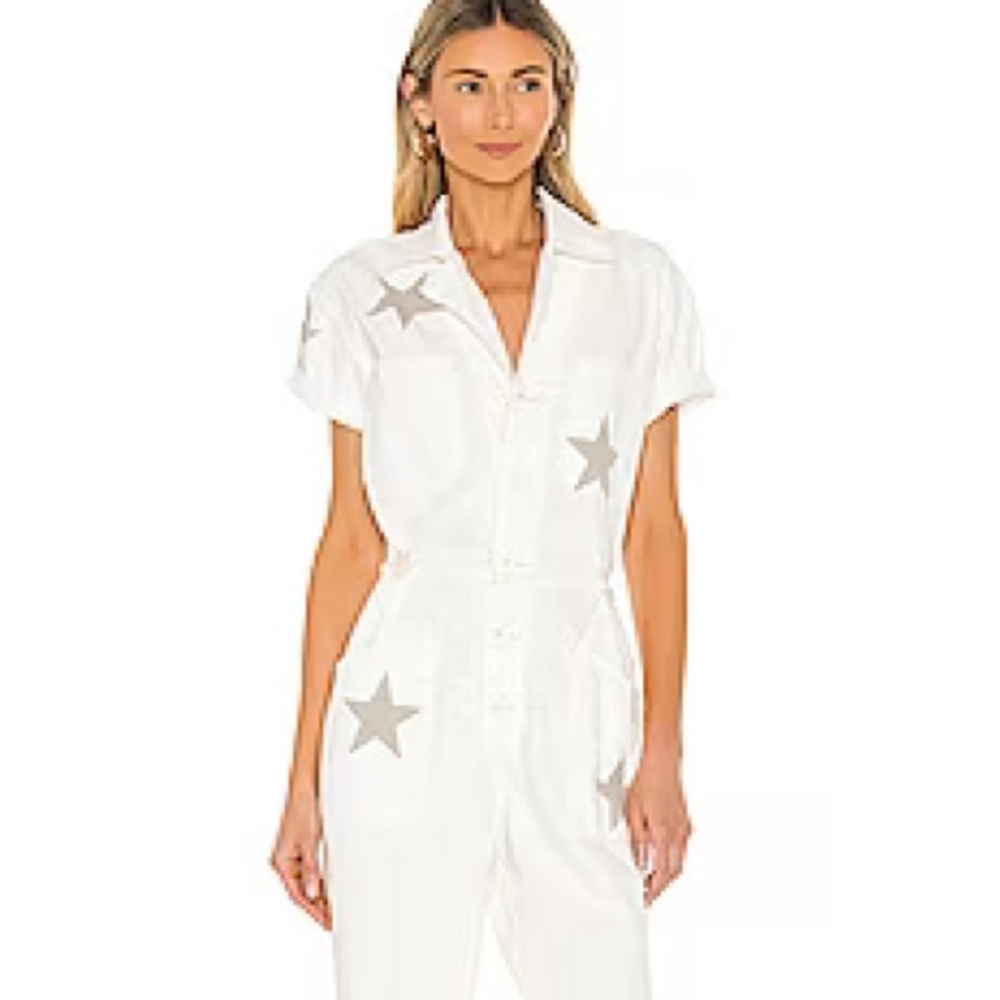 PISTOLA Grover Jumpsuit in Shooting Star, Large, NWT